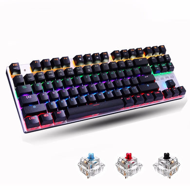 Metoo  Edition Mechanical Keyboard 87 keys Blue