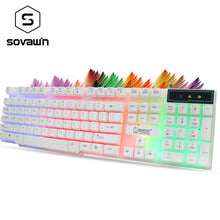 104 Key Waterproof Rainbow Backlit Slim LED